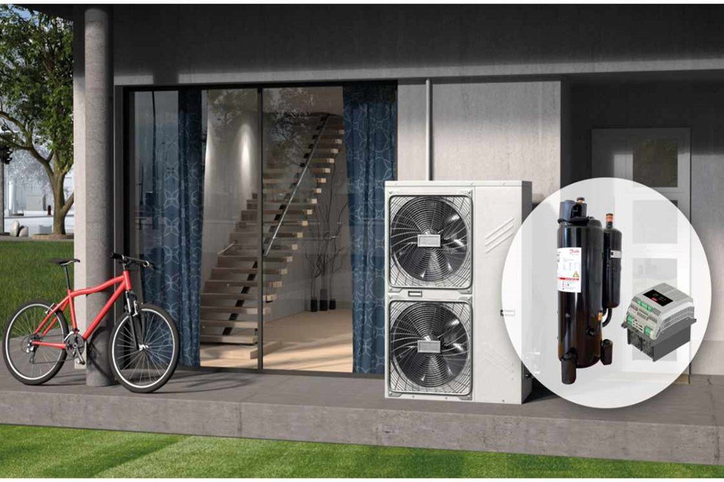 Danfoss to offer rotary compressors for residential heat pump market