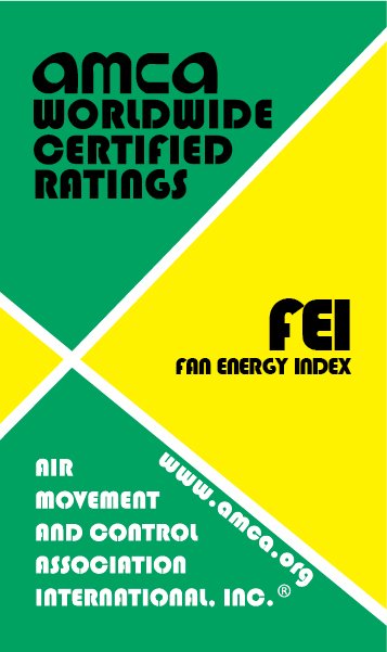 ZAbluefin certified for new AMCA fan energy index