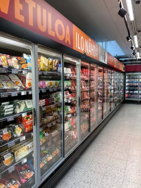 FREOR supplied its commercial refrigeration equipment to the K-Market