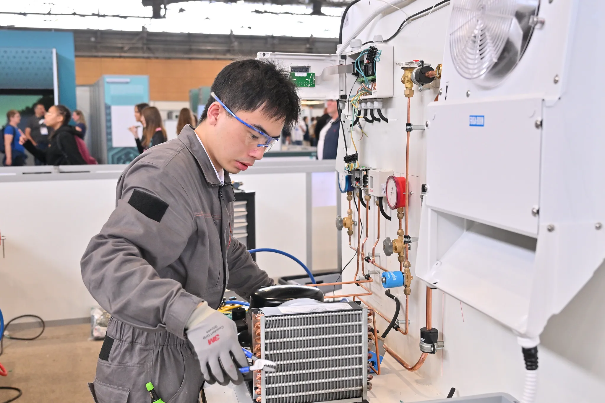 Results of the Refrigeration and Air Conditioning Skill Competition at WorldSkills Lyon 2024