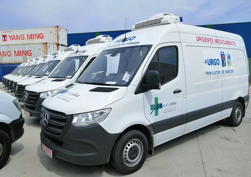Thermo King Electric Units Cool for Mediplus Pharma Distribution Fleet in Romania