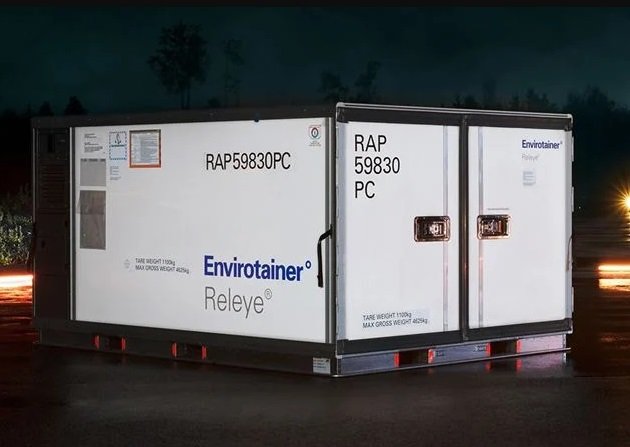 American Airlines approves the use of Envirotainer's Releye containers