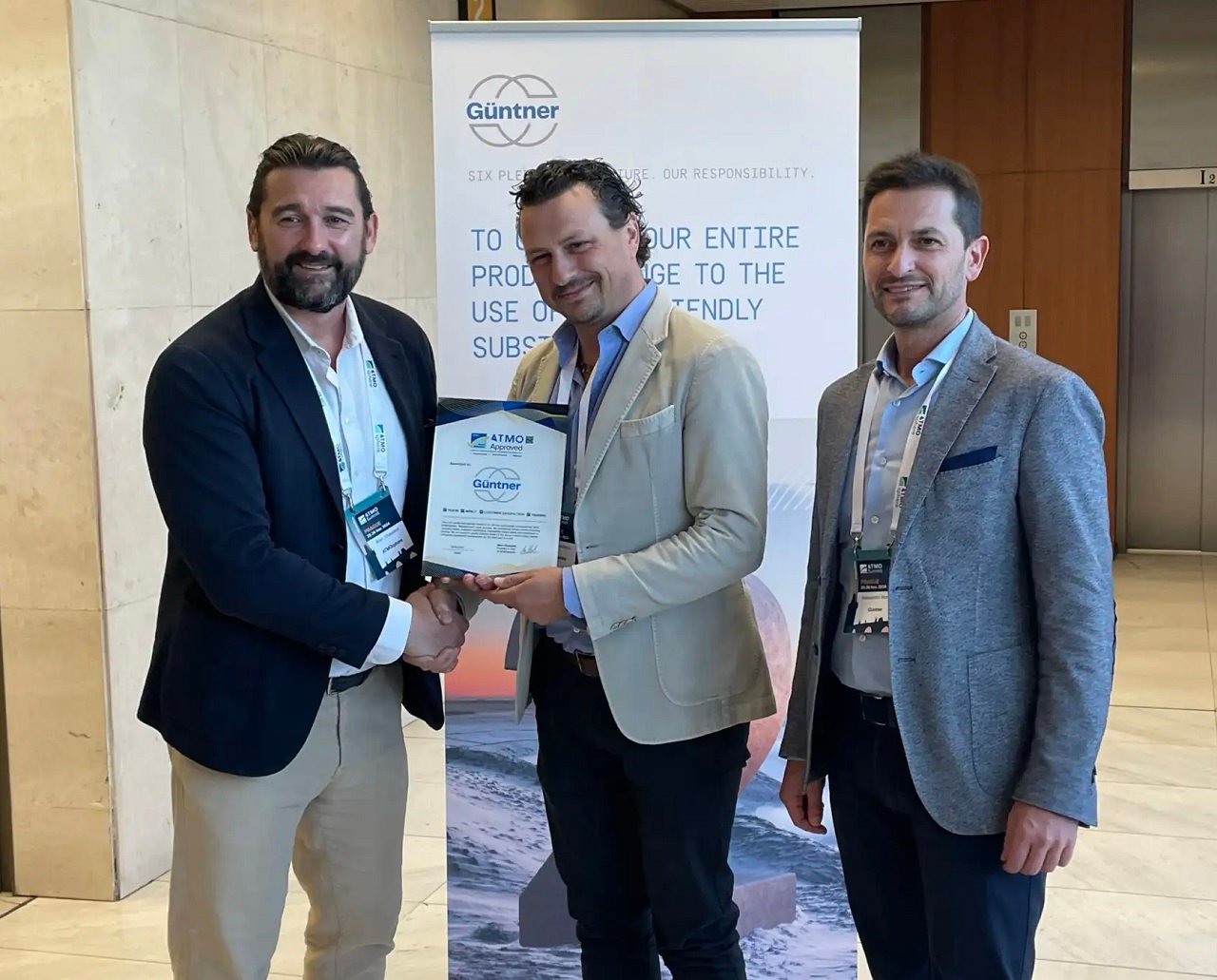 Güntner Showcases Commitment to Sustainability at ATMOsphere Europe Summit 2024