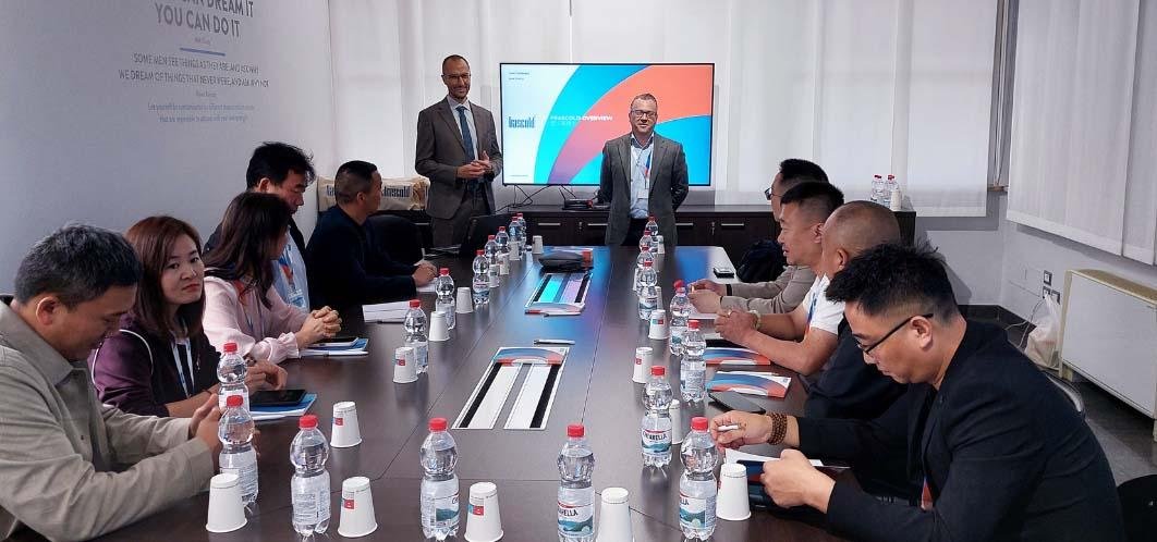 Frascold Shanghai strengthens ties with Italy HQ during official visit