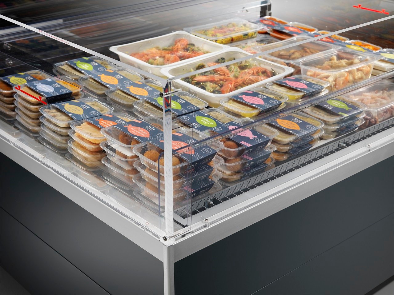 Arneg presented new promotional refrigerated islands