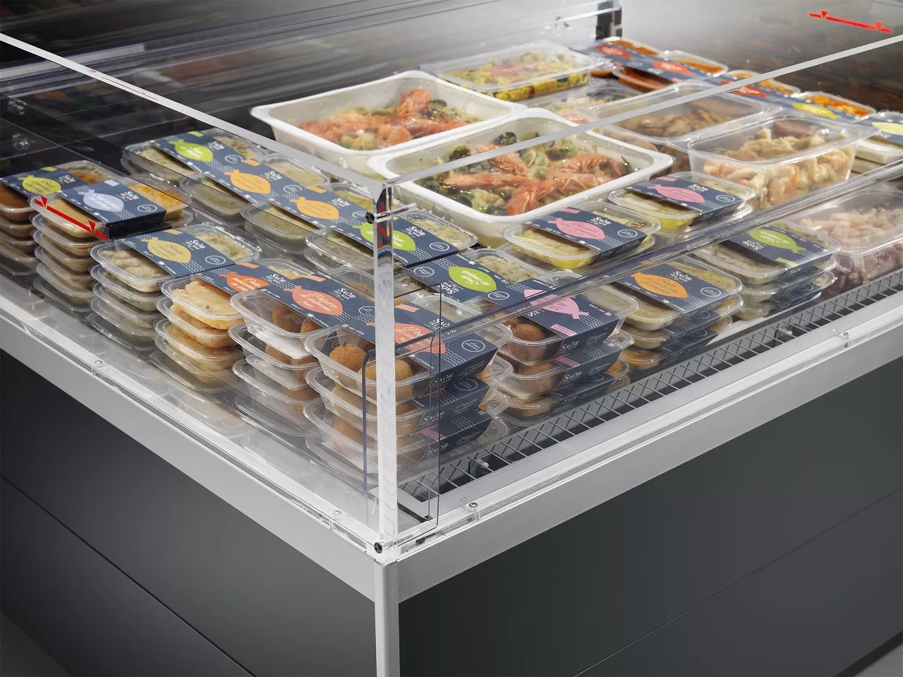Arneg presented new promotional refrigerated islands