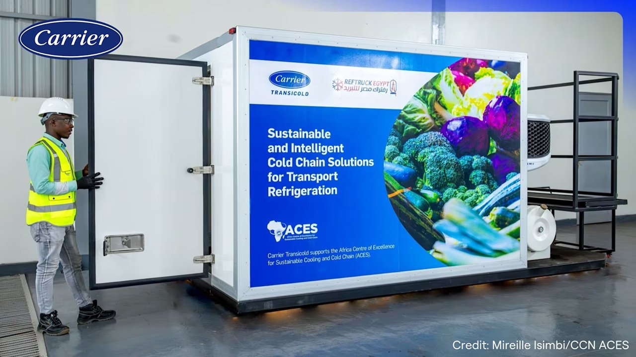 Carrier Transicold Supports ACES Training with Refrigeration Equipment