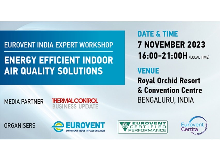 Eurovent India workshop: Energy Efficient IAQ