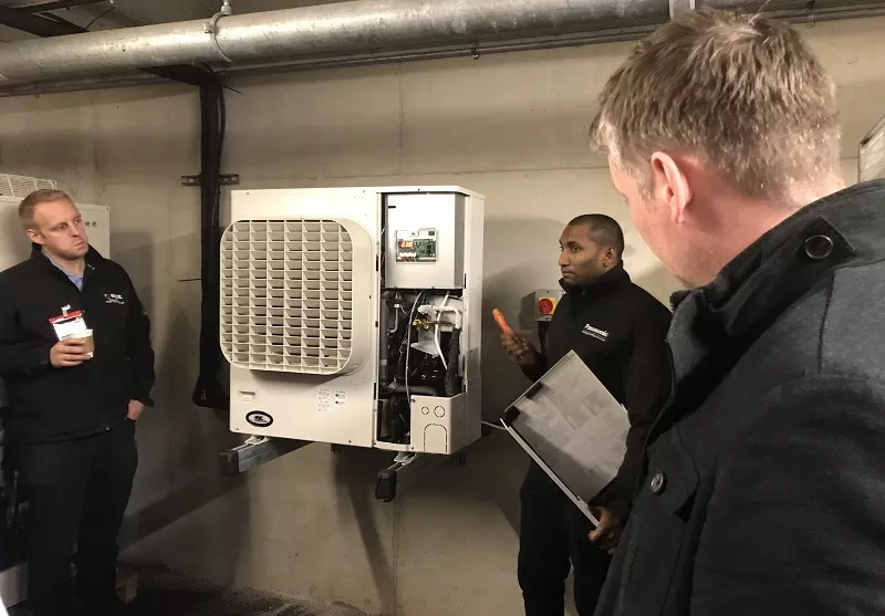 Panasonic runs CO2 Commercial refrigeration training with Hawco
