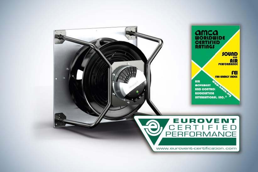ebm‑papst Mulfingen earns AMCA certification for test bench and RadiPac3C fans