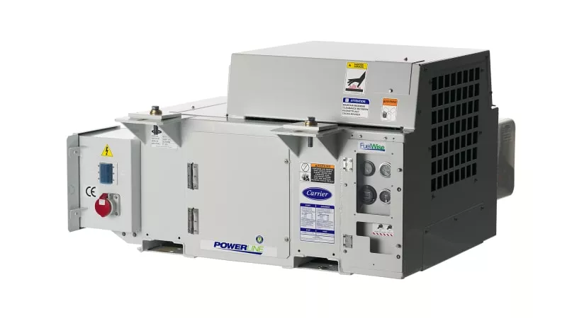 Carrier Transicold Adds High-Performance PowerLINE Generator sets for refrigerated containers