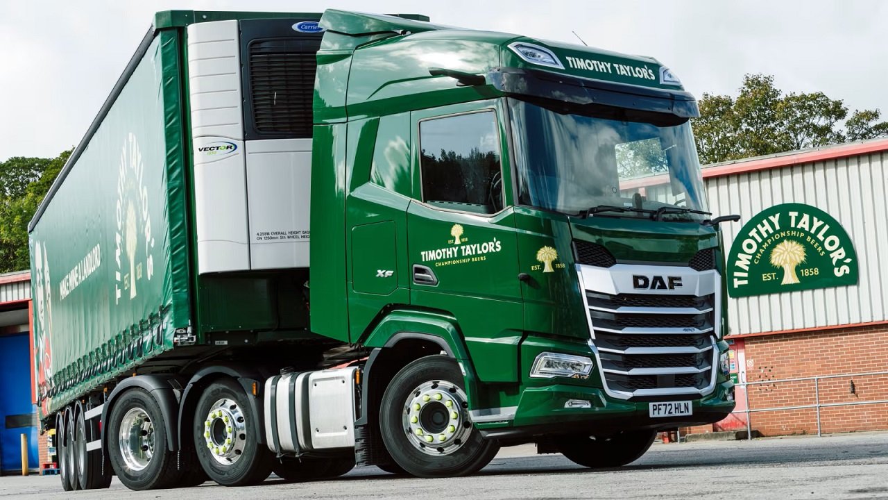 Timothy Taylor's brewery has received two new temperature-controlled trailers