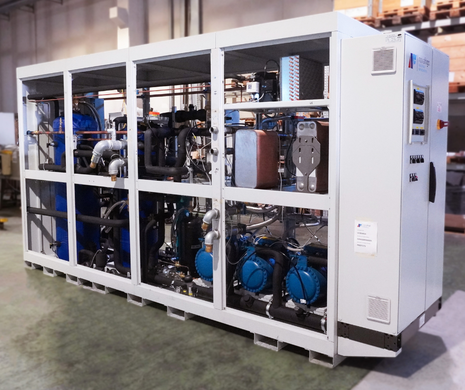 CO2 chiller with heat pump: NOVA FRIGO introduces an unprecedented technology with the contribution of Frascold
