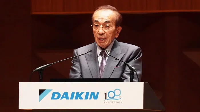 Daikin Holds Commemorative Ceremony for 100th Anniversary