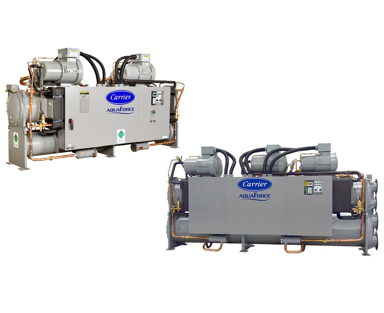 Carrier’s AquaForce 30HX Water-Cooled Screw Chiller Now Available with Lower GWP Refrigerant