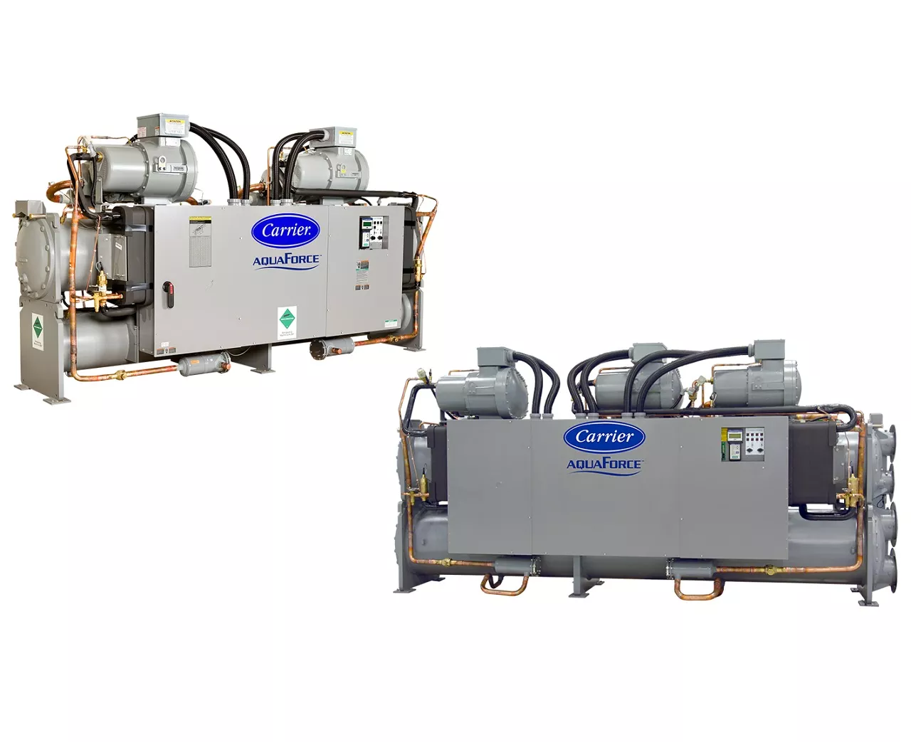 Carrier’s AquaForce 30HX Water-Cooled Screw Chiller Now Available with Lower GWP Refrigerant