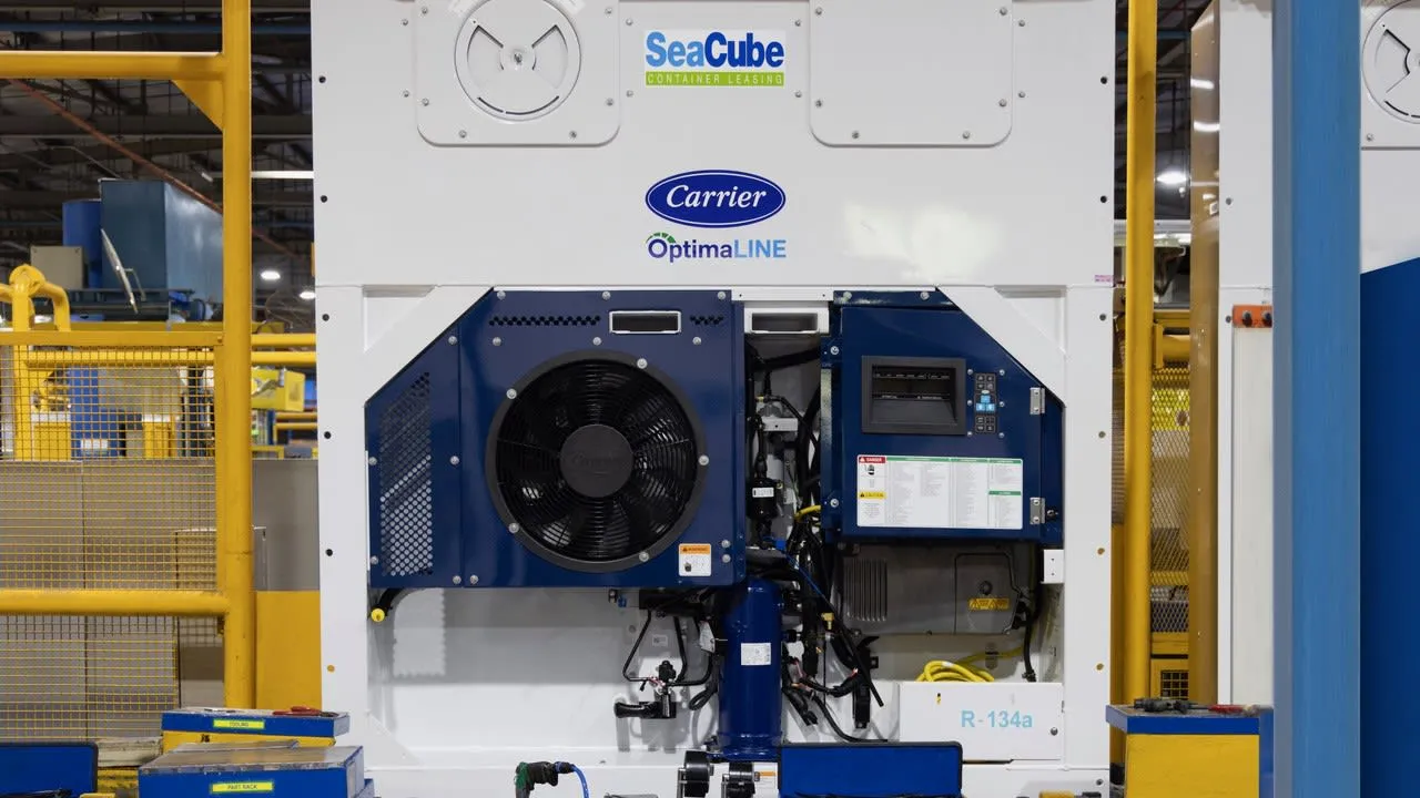 SeaCube With Investment in Carrier Transicold’s OptimaLINE Refrigerated Containers