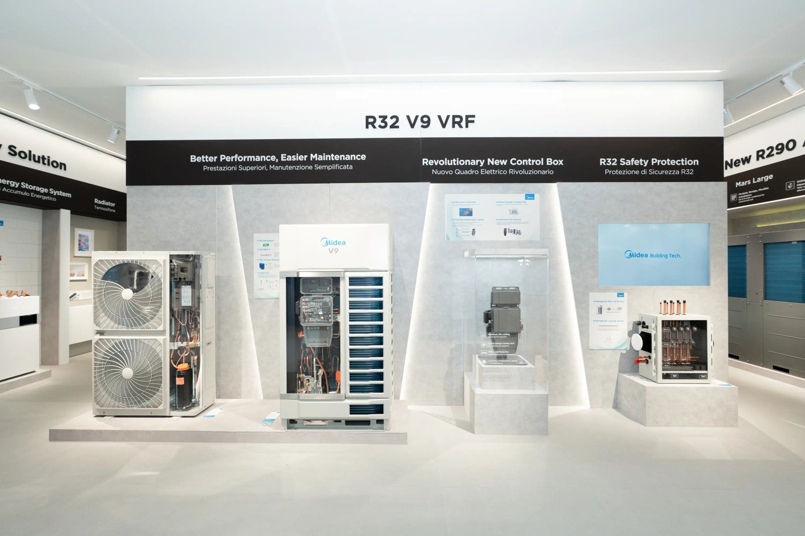 Midea Building Technologies presenta innovazioni VRF e pompe di calore