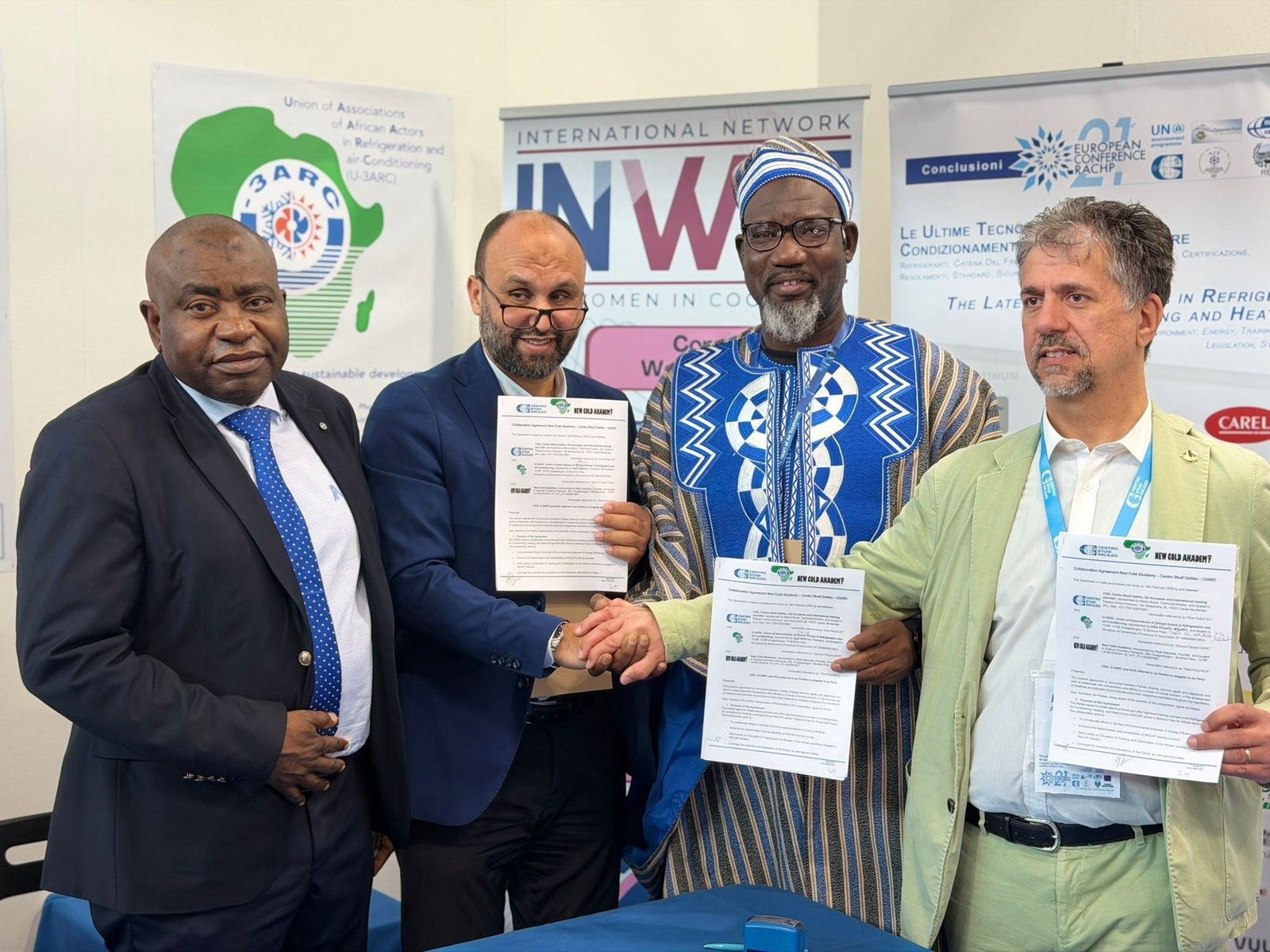 U-3ARC, Centro Studi Galileo, New Cold Akademy form Burkina Faso RACHP training hub