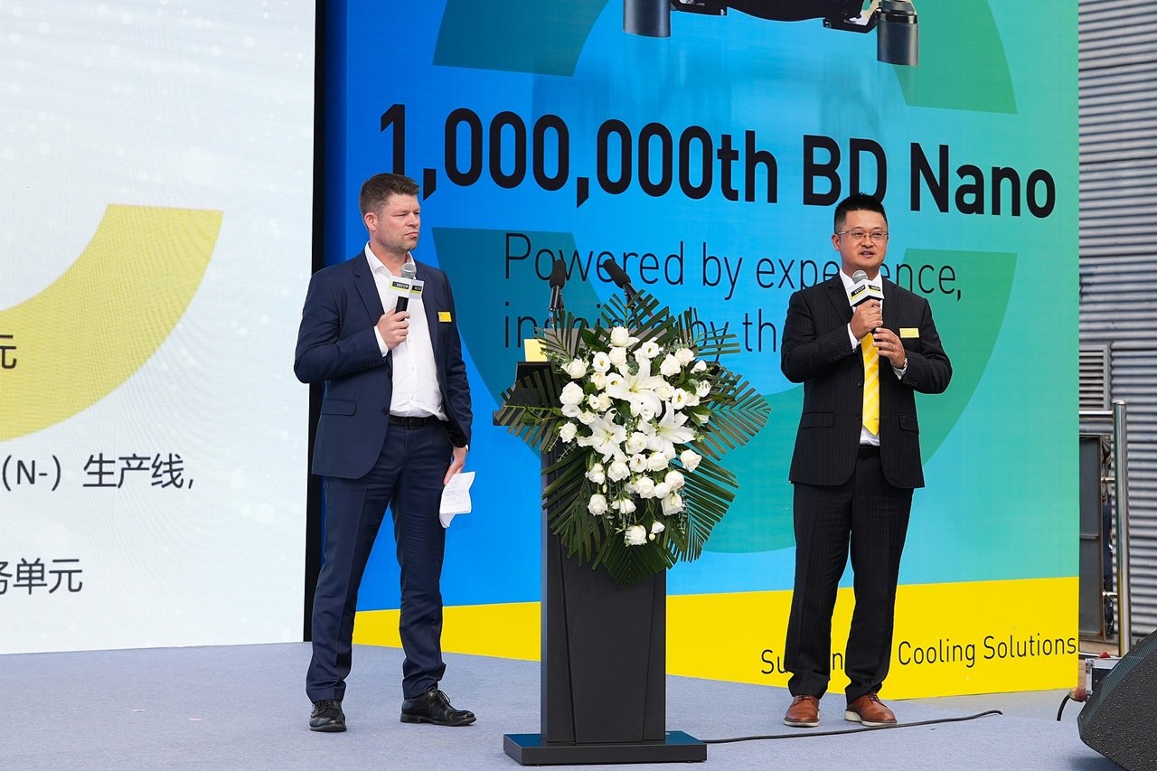 Secop marks 15 years and one million BD Nano units at China facility