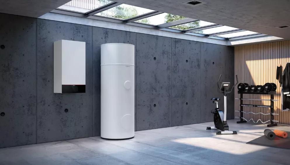 Viessmann offers the new Vitocal 262-A hot water heat pump.