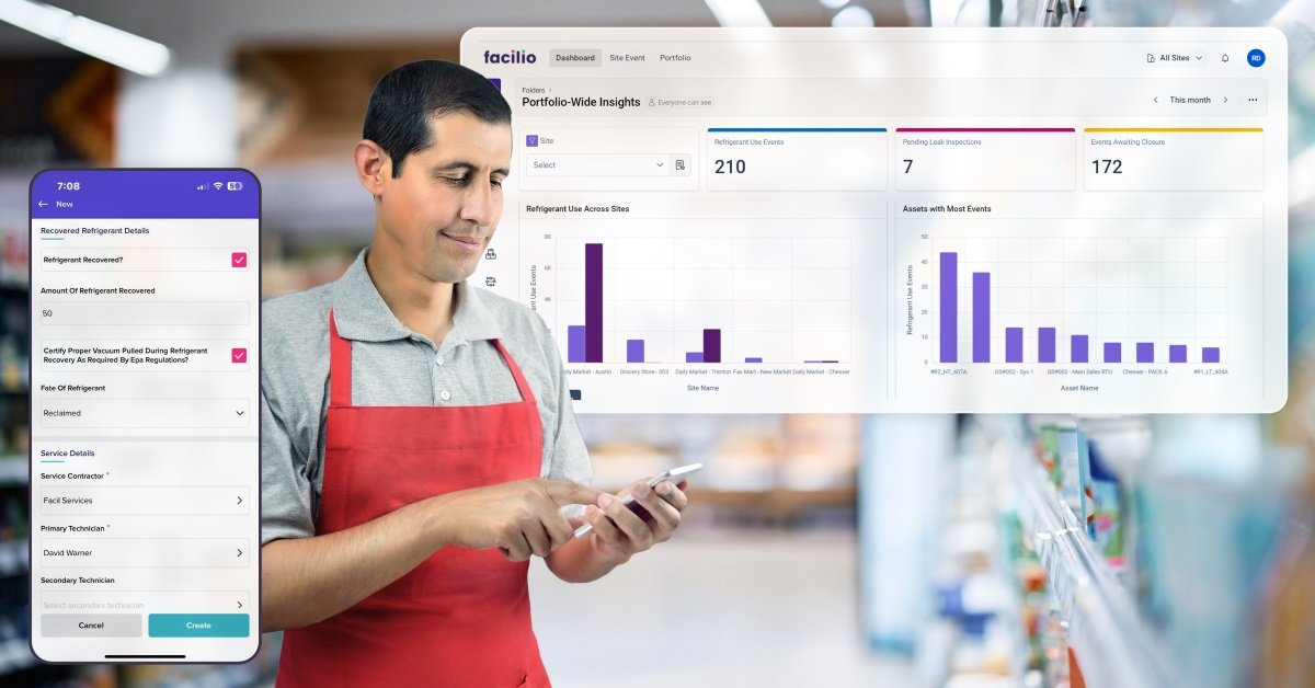 Facilio’s New Refrigerant Tracking and Leak Detection Software Solution