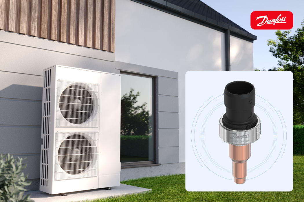Danfoss launches DST P070 pressure sensor for compact HVAC systems