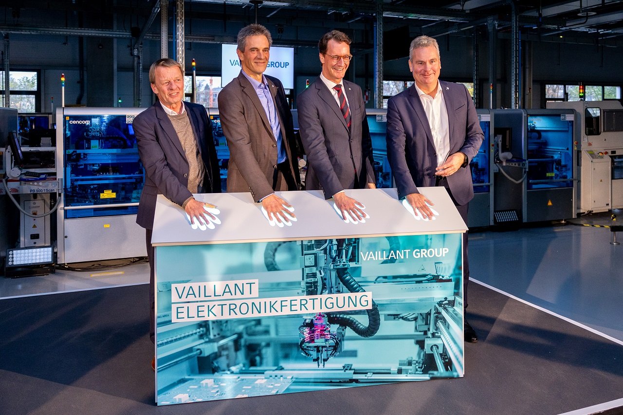 Vaillant Group Launches New Electronic Components Factory in Remscheid