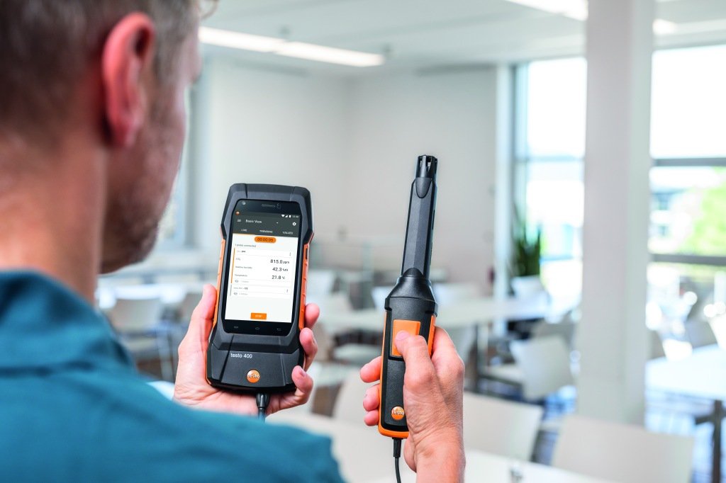 The new universal IAQ instrument testo 400