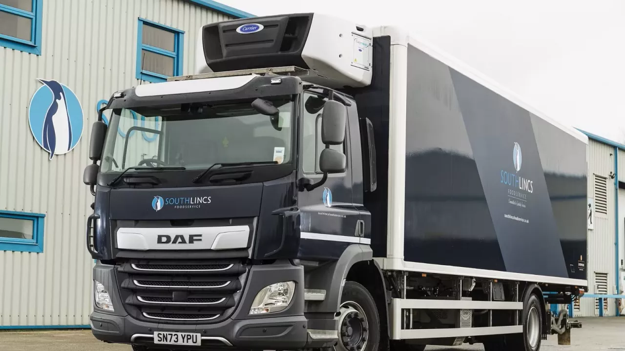 South Lincs Foodservice Combines Carrier Transicold Supra 1150 MT Units with Eco-Drive Technology