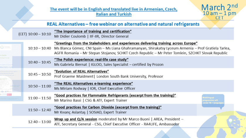 Free REAL Alternatives webinar