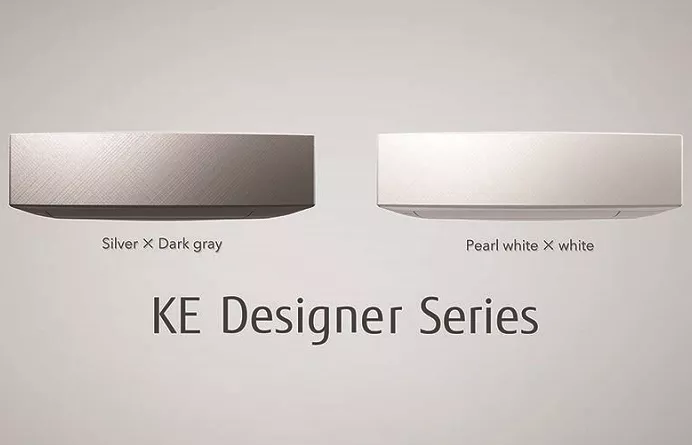 Fujitsu General will start releasing KE Designer Series air conditioners for Europe