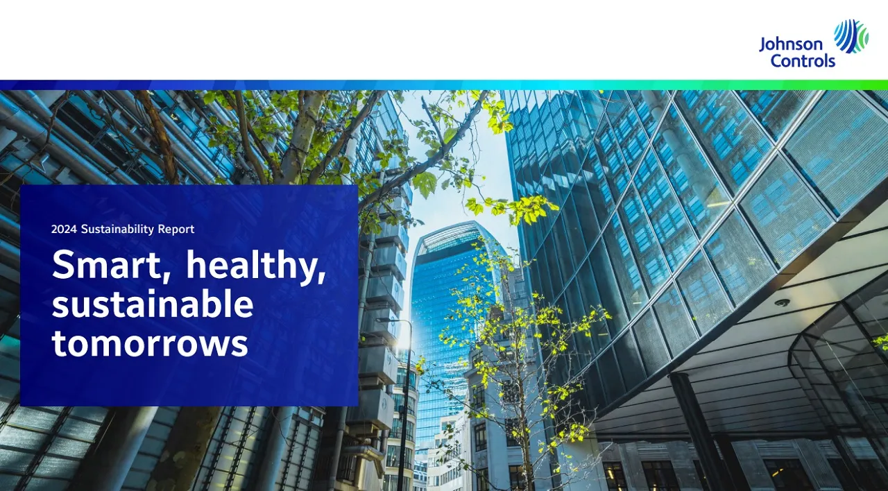 Johnson Controls released its 2024 Sustainability Report