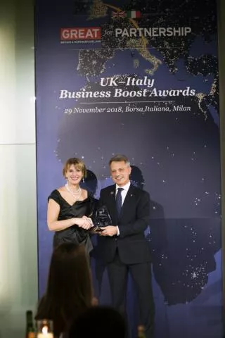 Epta expertise awarded at the UK-Italy Business Boost Awards