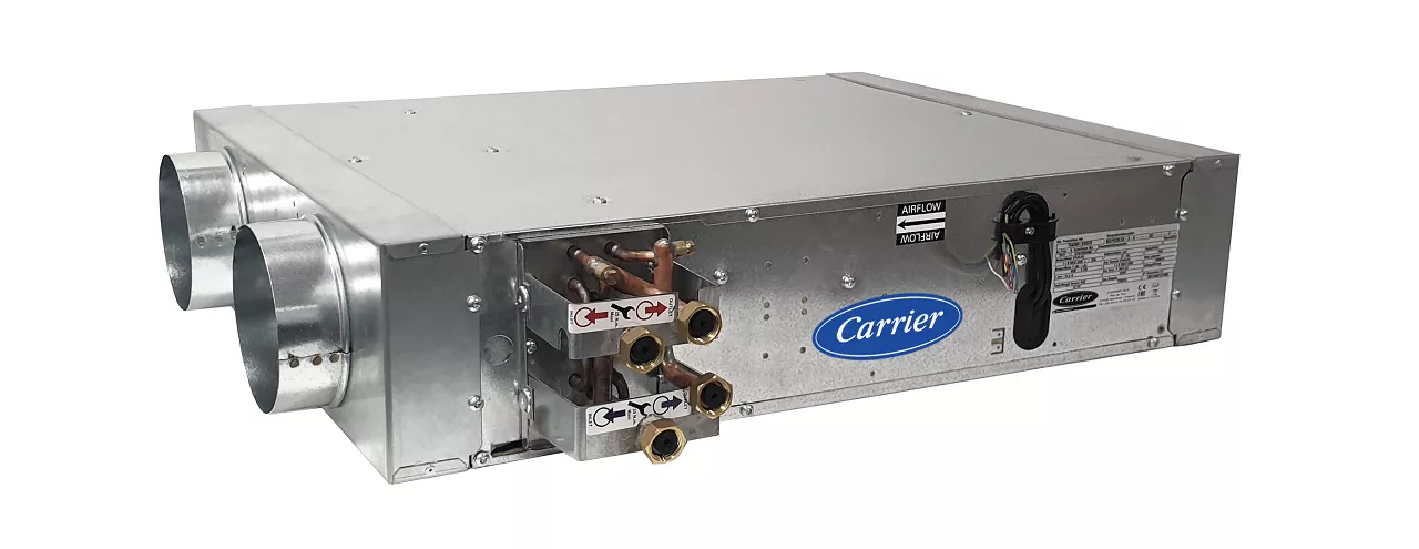 Carrier has developed an ultra-slim fan coil unit