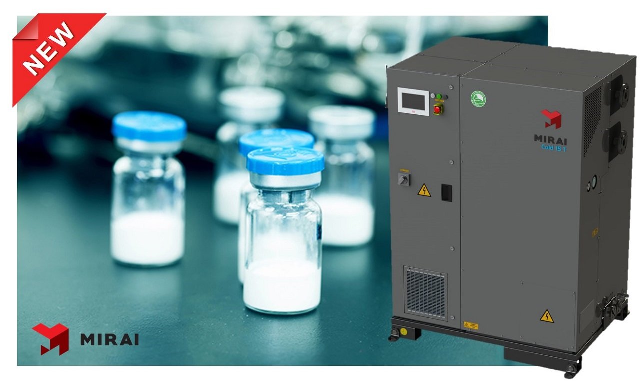 MIRAI Intex Has Launched MIRAI Cold 15 T suitable for Freeze-drying