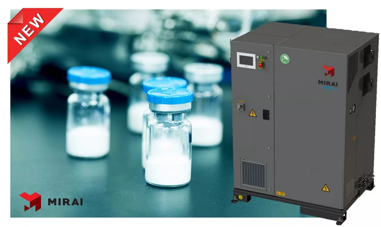 MIRAI Intex Has Launched MIRAI Cold 15 T suitable for Freeze-drying