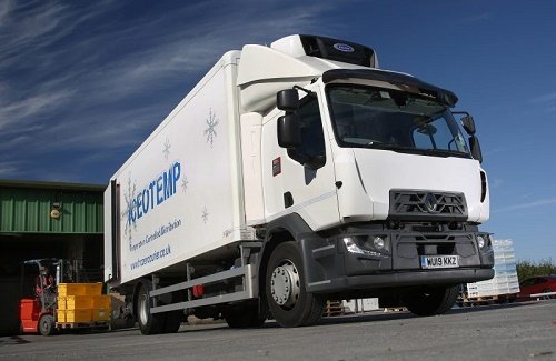Carrier Transicold Supra 850 MT Chosen for Iceotemp’s First Ever 18-Tonne Reefer