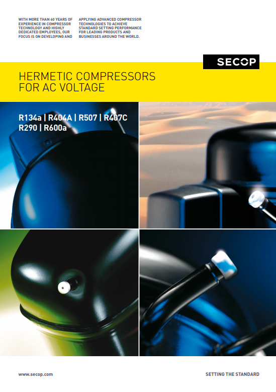Secop Presented New Compressors Catalog  Available for Download
