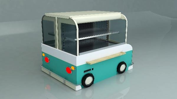 Refrigerated Showcase For Kids From Frigo Zika