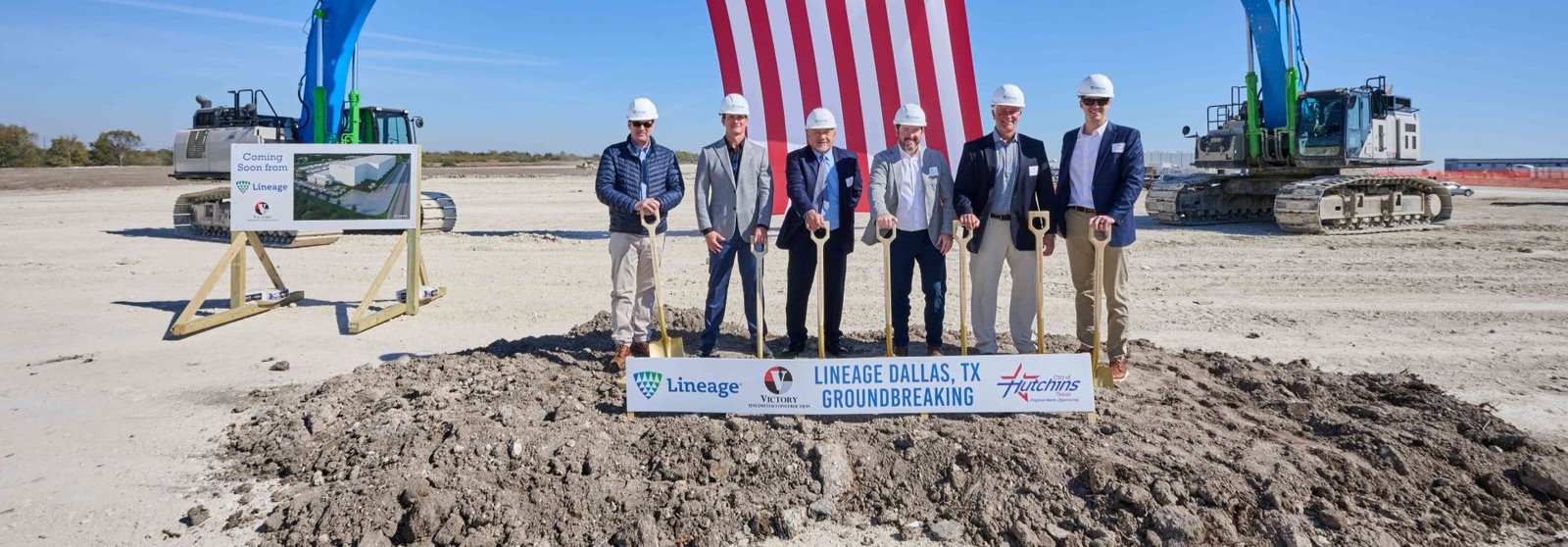 Lineage expands Hobart facility, breaks ground on new site in Texas