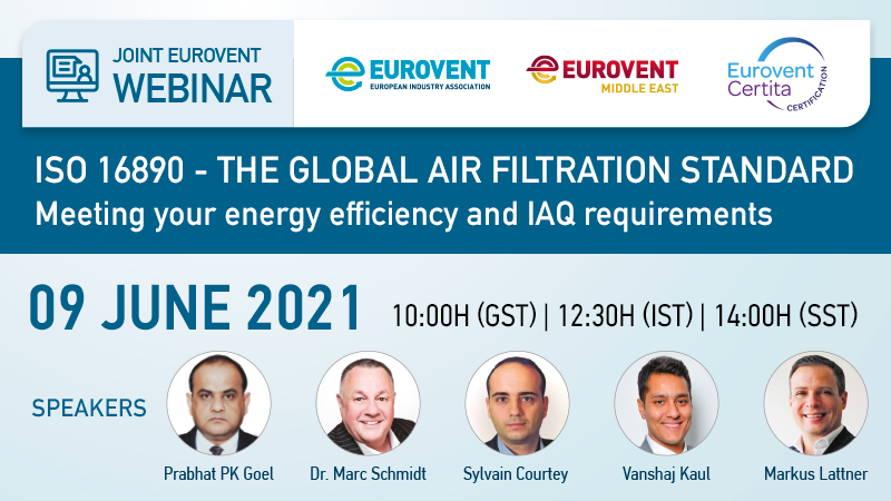 Eurovent host webinar on global air filtration standard