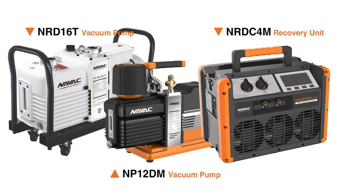 NAVAC Introduces Three New Models for Industrial and Commercial Operations