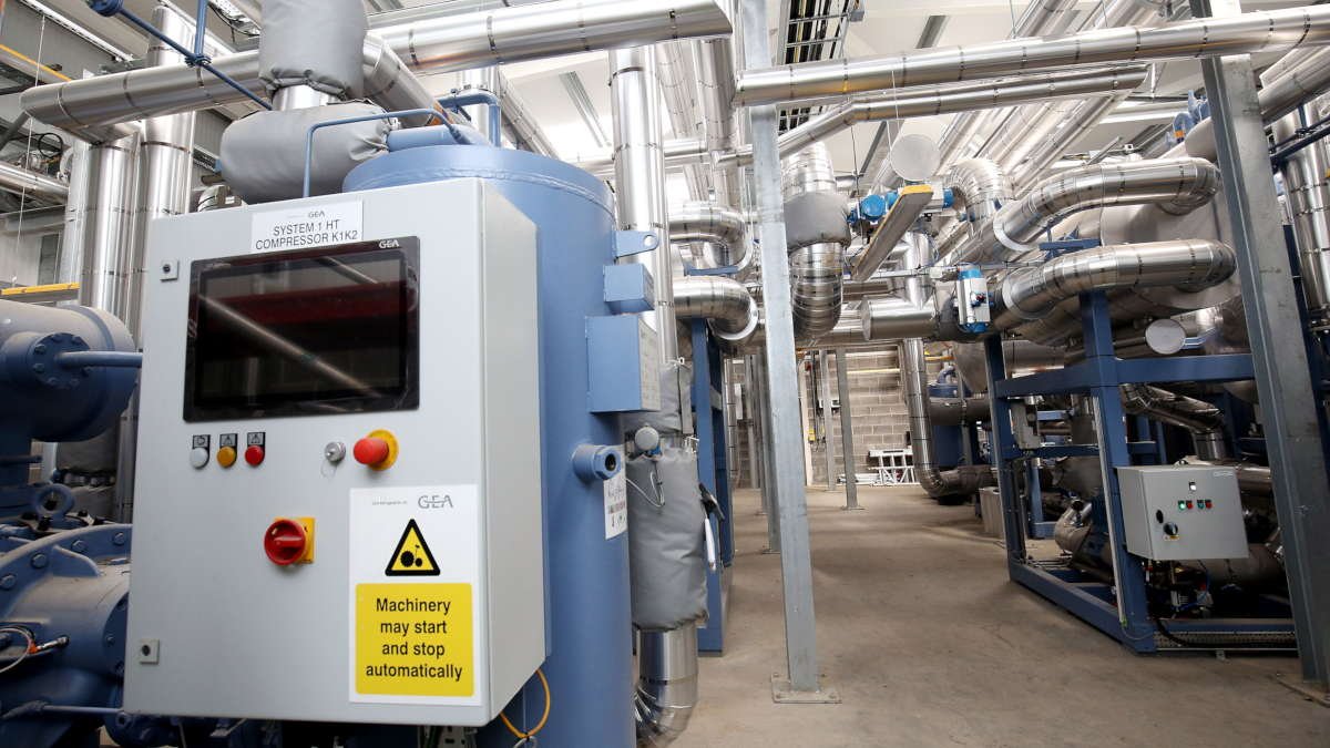 GEA supplies powerful heat pumps for district heating in Gateshead
