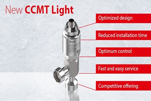 Danfoss Introduces the New CO2 Valve CCMT Light for Small Format Stores