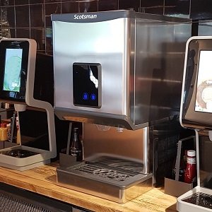 The Scotsman DXN 207 EcoX ice dispenser is cleaner and greener