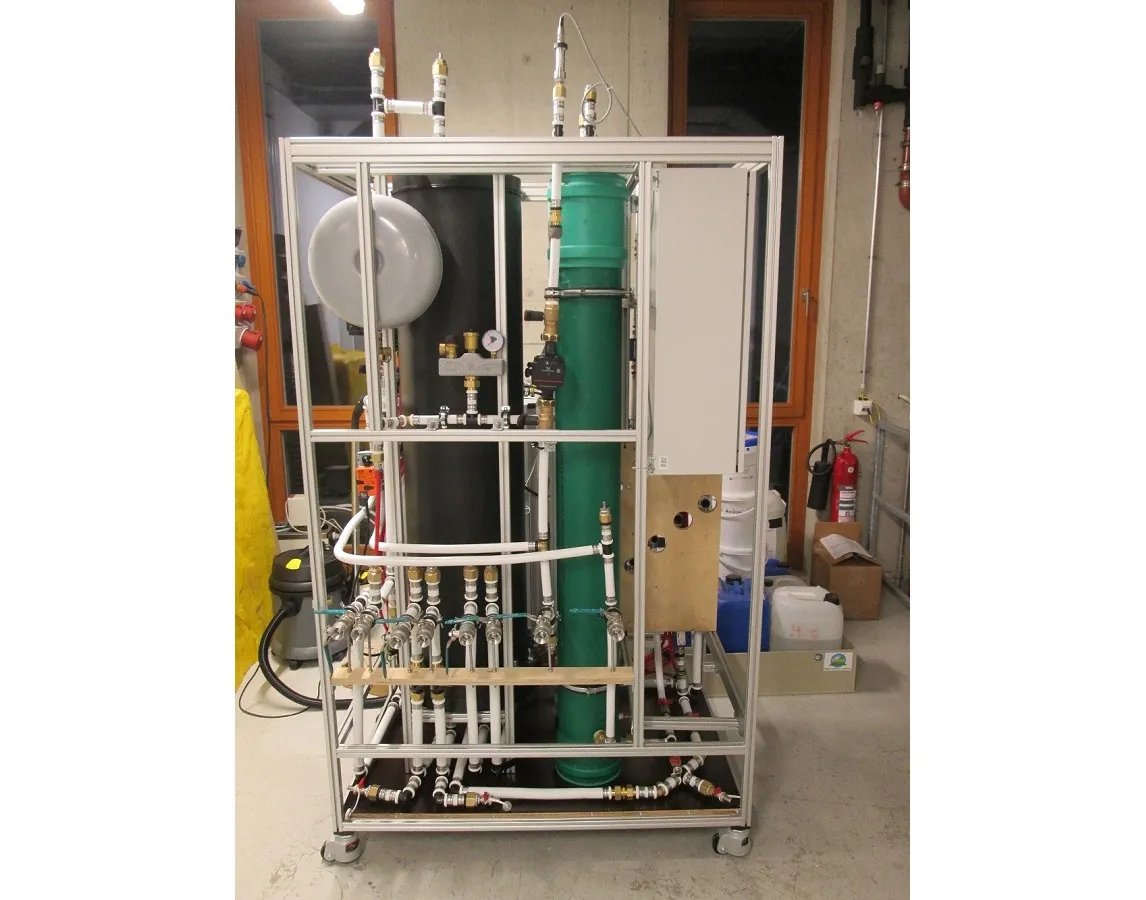 Heat Pump with Propane Refrigeration Circuit Developed for Industrial Applications