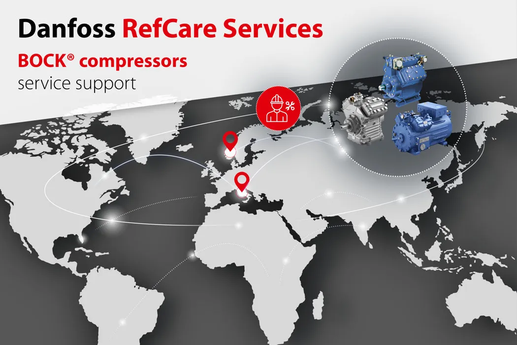 Danfoss launches new aftersales service for BOCK compressors