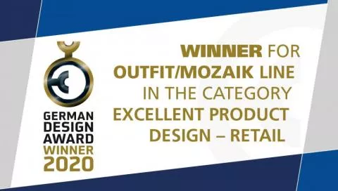  Epta on the podium of the German Design Awards 2020 for OutFit and Mozaïk