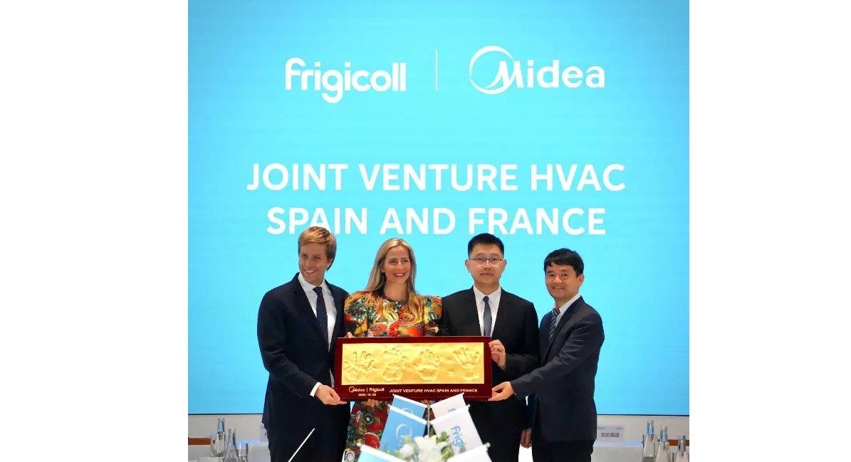 Midea and Frigicoll form joint ventures to expand HVAC business in Spain and France
